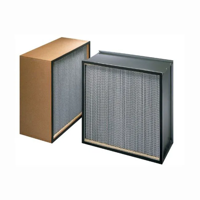 MERV 16 17 18 19 EU10 11 12 13 High Temperature Resistance Oven Equipment HEPA Filter