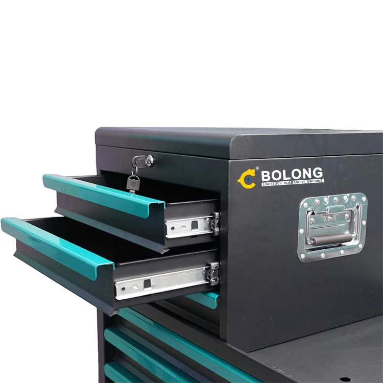 Customized Drawers Workshop Garage Tool Chest Roller Storage Metal Tool Cabinet