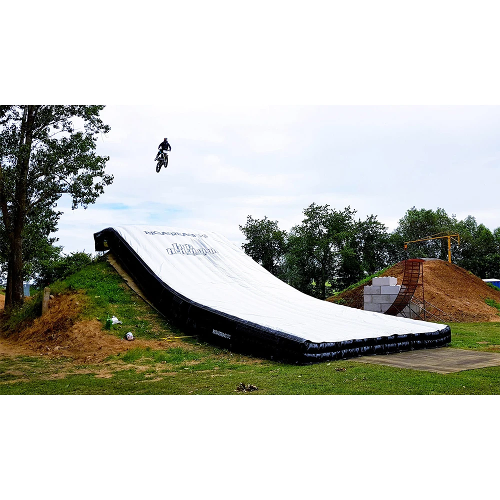  Freestyle Stunt Skiing Snowboard BMX FMX Airbag Ramp Bike Jump Air Bag Inflatable