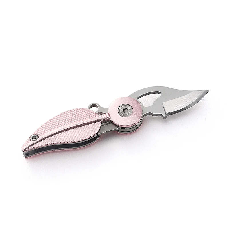 
COG Wholesale Stainless steel mini key utility survival tactical folding pocket knife SR401A 