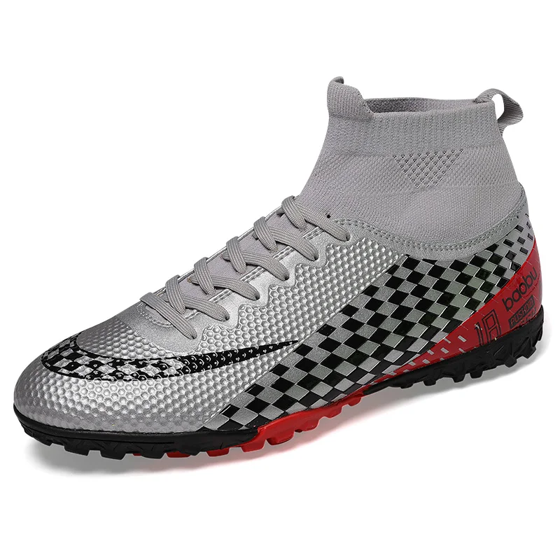 
Football Trainers Zapatos de Futbol Unisex Soccer Shoes Branded Shoe TPU Rubber Sole 