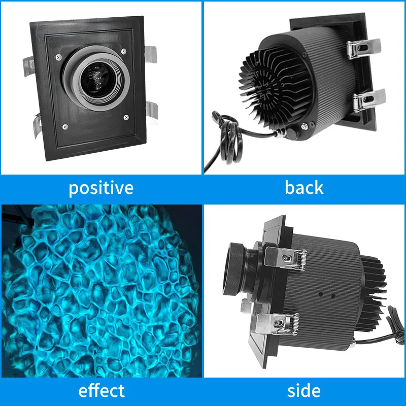 35W Remote Control Ceiling Embedded Projector Ocean Wave Effect Led Water Ripples Light