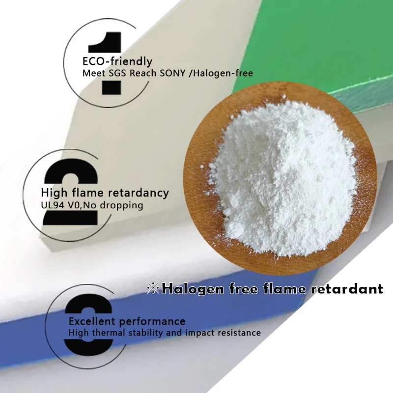 non-halogenated UL94 V0 flame retardant FR granules additive for PP/PE raw material masterbatch/polymers