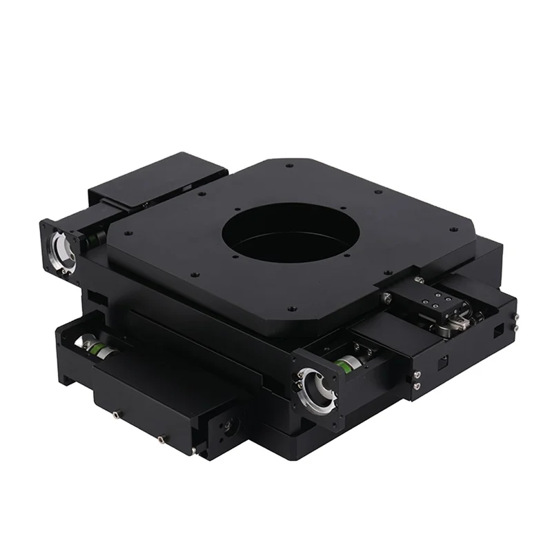 C&K 120*120 mm Size XYR Stage Multi Axis Linear Translation Stage Alignment Translation Motorized Rotation Stage For Telescope