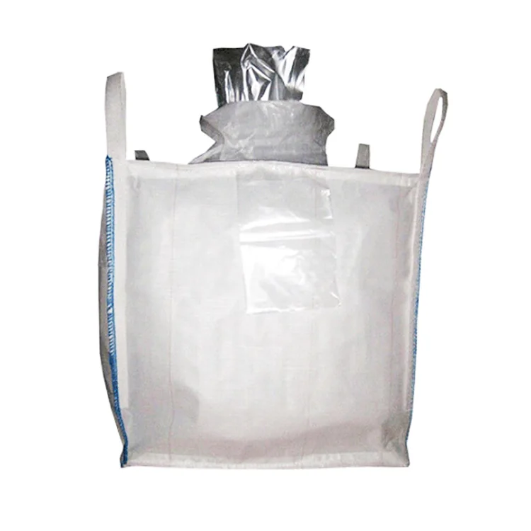 1 ton polypropylene green fibc bag bulk pp plastic cement bag big chemical bags