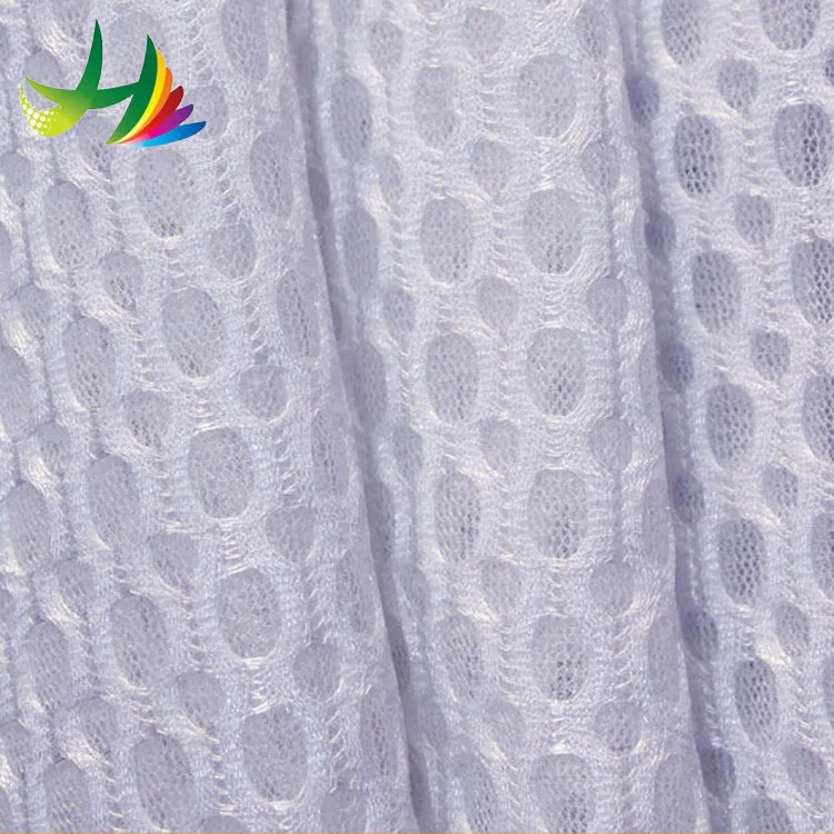Durable Shoes Material Recycled Big Hole 3D Air Mesh Spacer Sandwich Fabric