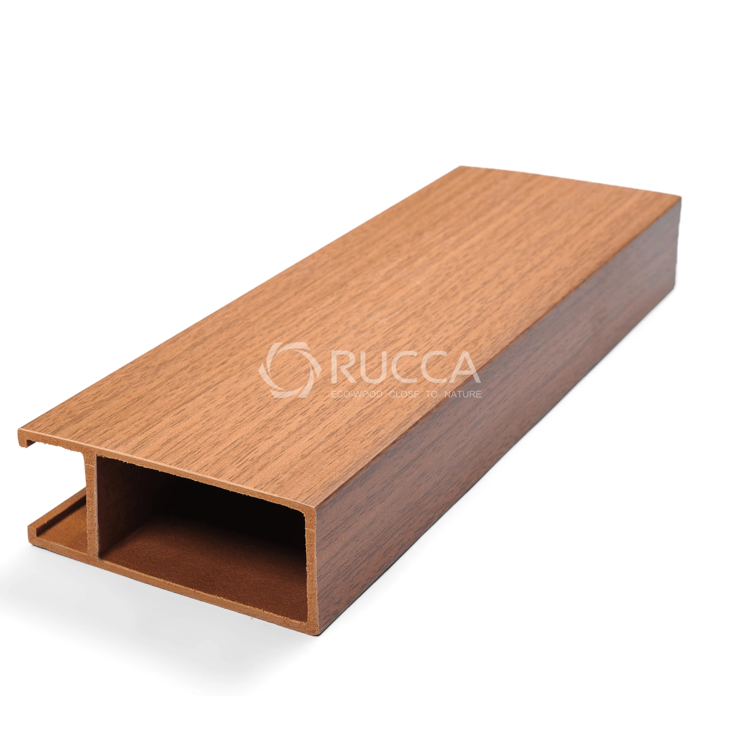Wood Square Rucca WPC Ceiling Designs for Interior Decoration HOT !assembling Ceiling New WPC Material Foshan 40x100mm Wooden