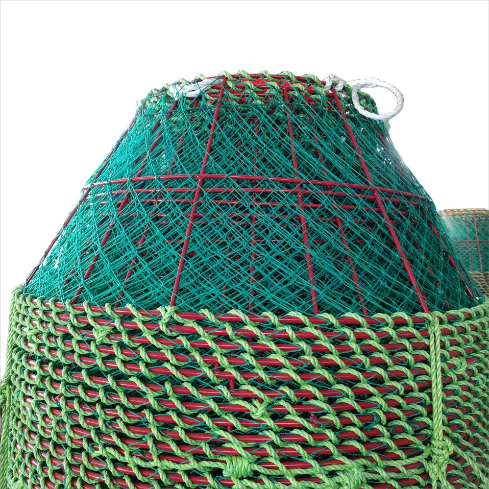 1.3m  1.4m 1.5m Trampas  Para Centolla Black Green mesh scab trap