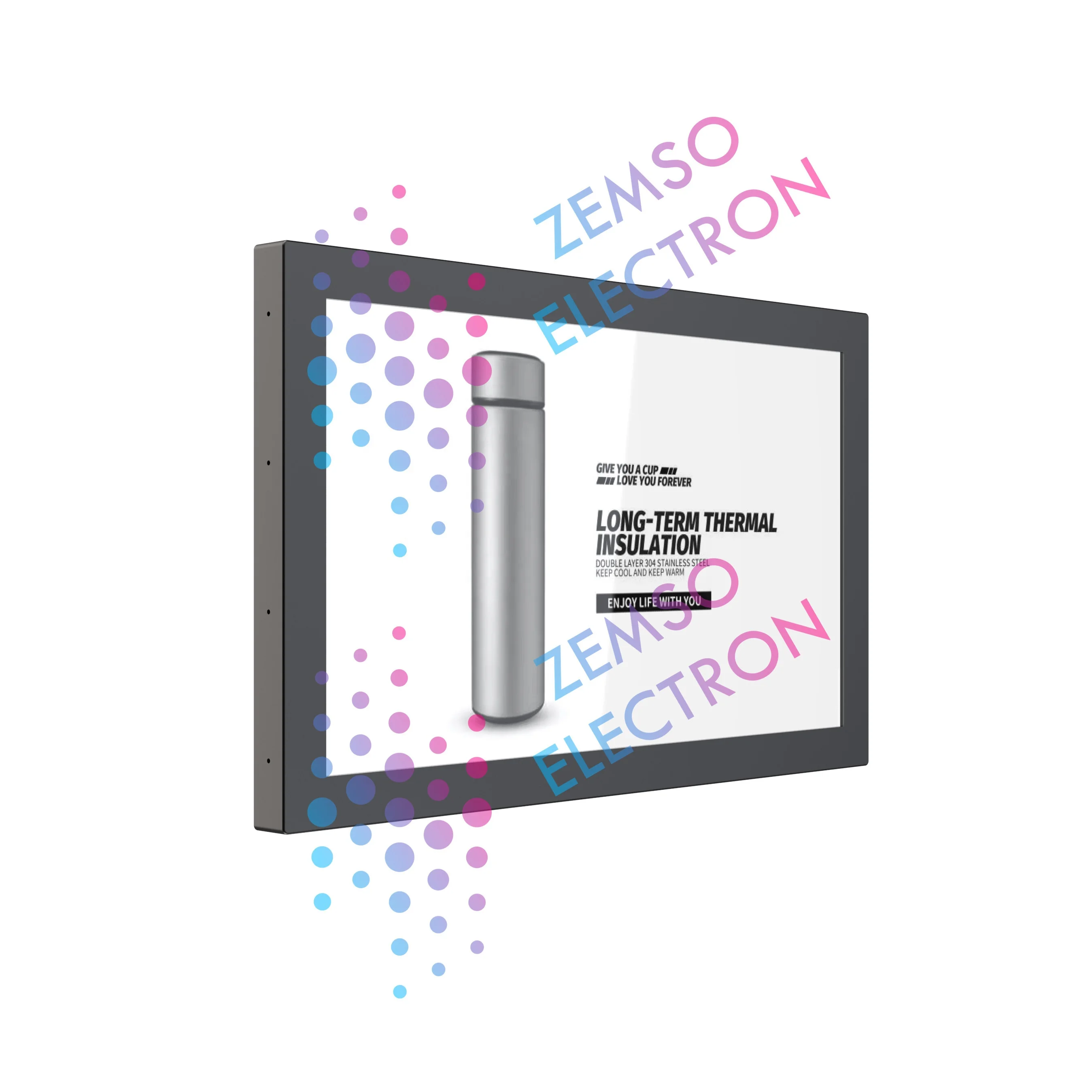 Smart paper book e-reader e-ink color display, outdoor bus stop station electronic book readers
