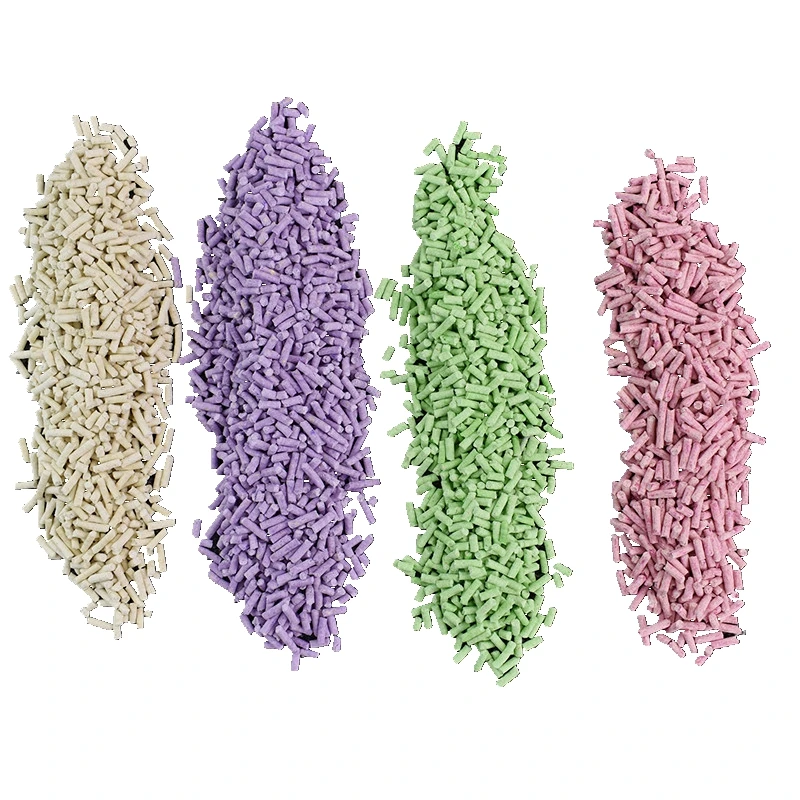 factory price tofu cat litter 1.5mm 100% eco-friendly natural flushable 2.0 original sand pure tofu cat litter