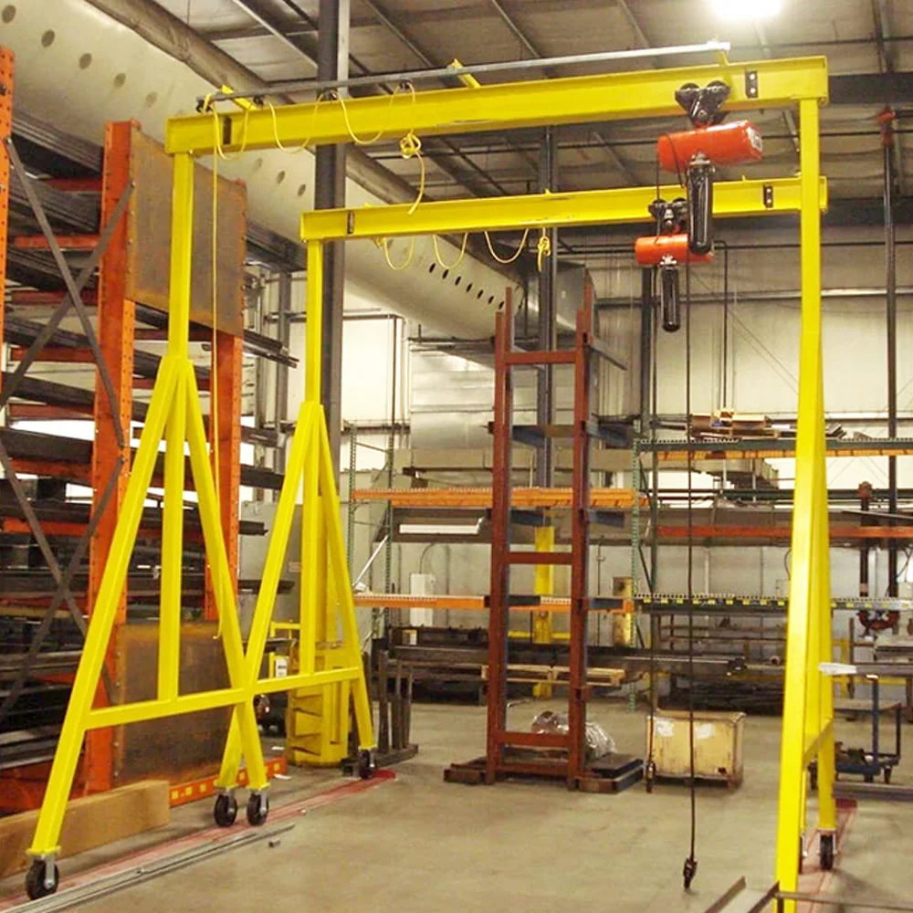 Easy Operated Portable Aluminium a Frame Lifting Gantry Crane On Sale