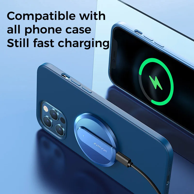  Joyroom 2020 CE FCC беспроводное быстрое магнитное зарядное устройство 15 Вт для iPhone