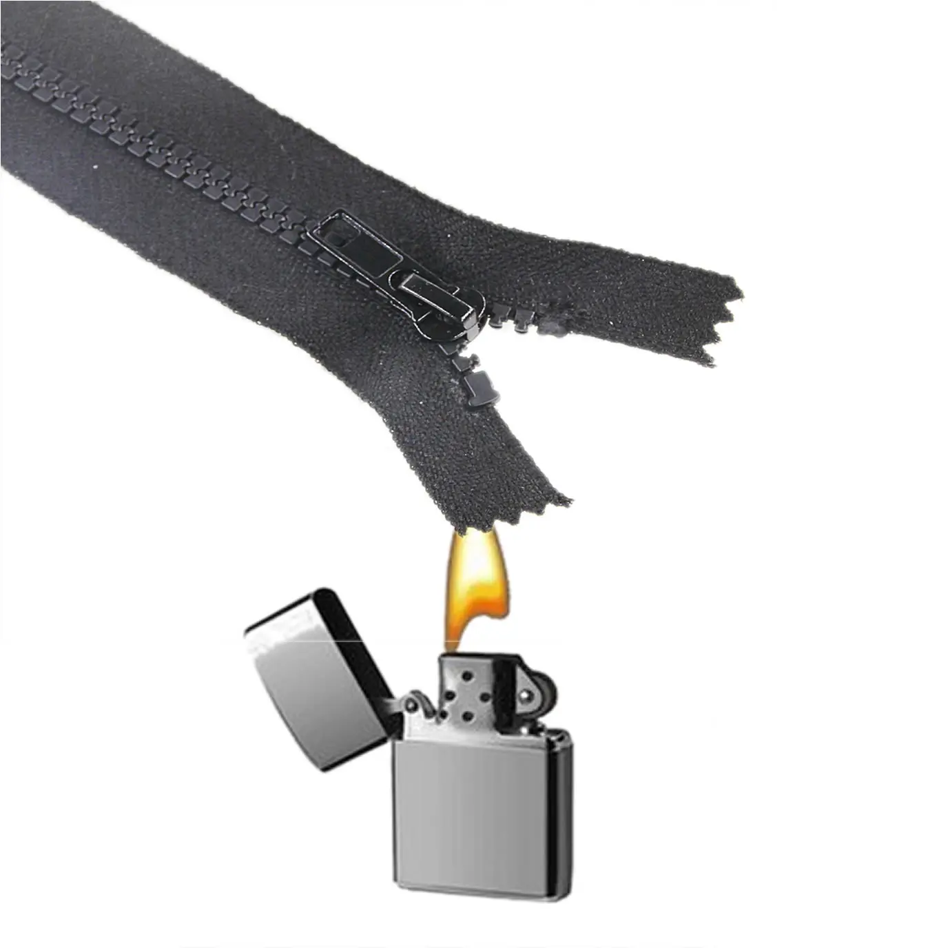 Zipper factory No 5 plastic fireproof resin heat resistant big heavy duty plastic close end open end zipper