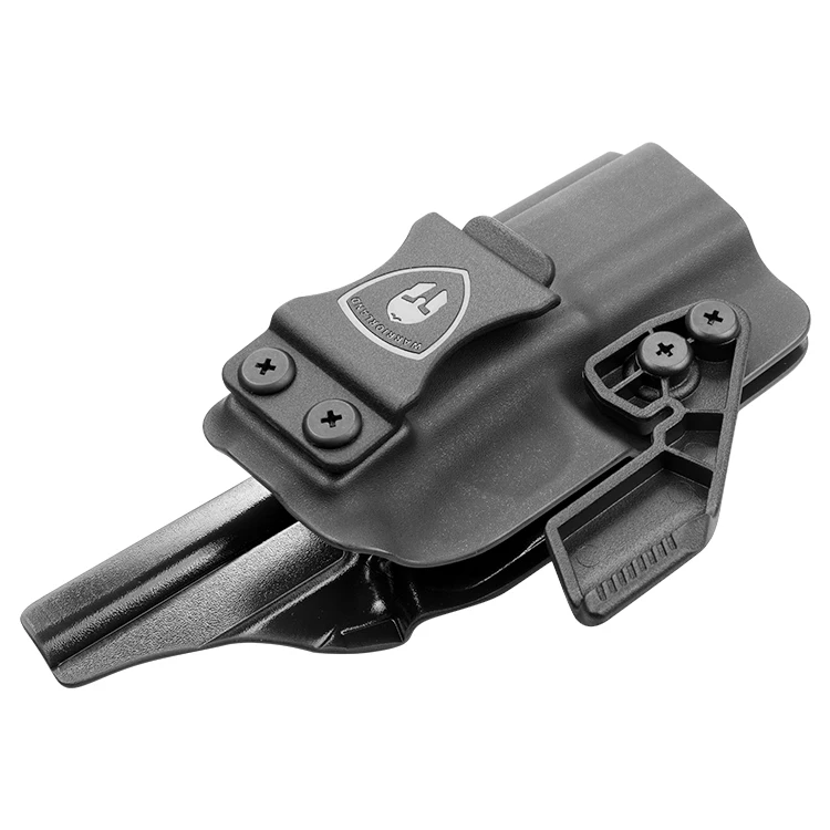 WARRIORLAND IWB Kydex Holster Inside Waistband Concealed Carry Holder Right Handed Fits 1.5 Inch Belt Clip With Fixed Claw
