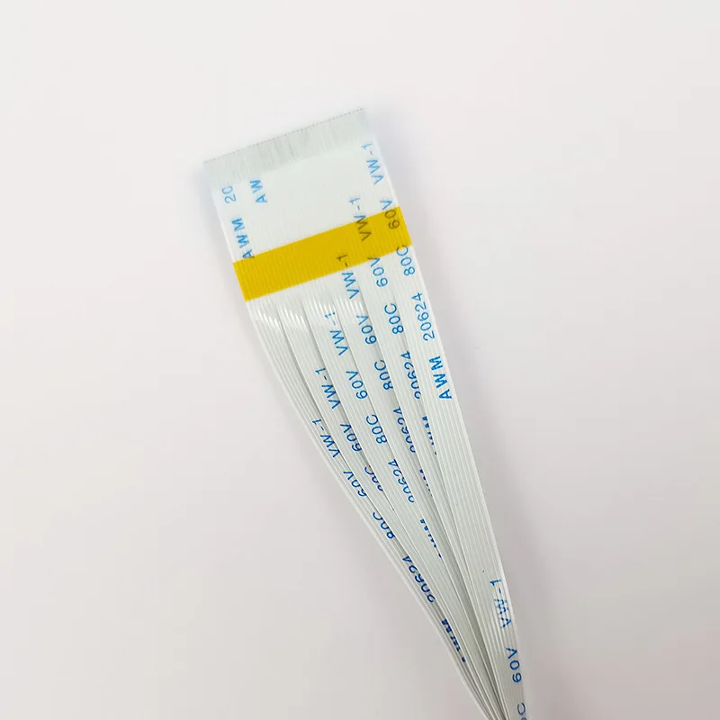 0.5 Pitch FFC Flat Cable Foil Wrapped Acetate Cloth FPC Connector Flexible Flat Cable Assembly