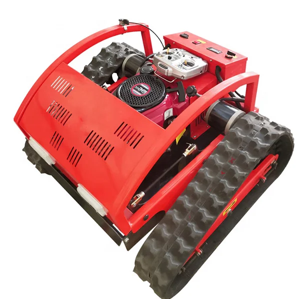 High-End Smart Remote Controlled Lawn Cutting Mower Robot Zero Turn Lawn Mower Sod Remove machinery with Flying blade