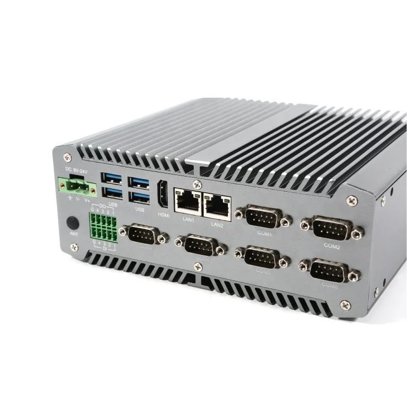 All in One I3 I5 I7 Processor Industrial PC 2020 Fanless Embedded X86 Computer Status Storage