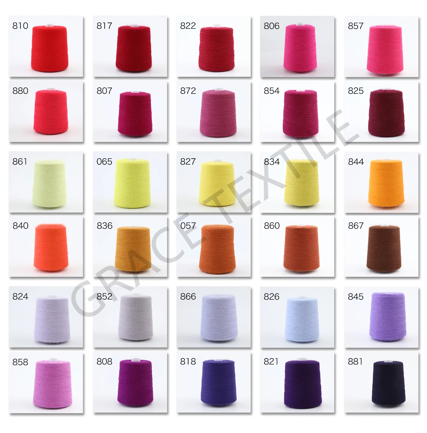 60%Angora Yarn For Hand Knitting Scarf Sweater Cap Ball Yarn Mink Yarn Factory Wholesale