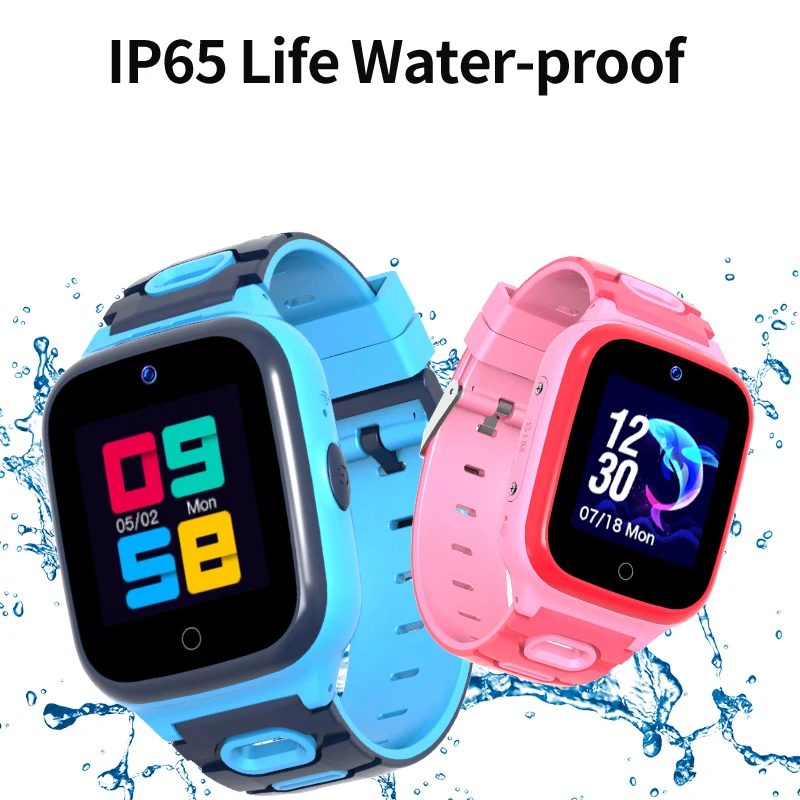 Interwatch W15 kids smart watch 1.4 inch IPS screen 2D ZIF 15PIN ABS+PC cover Leefine 4G+Wifi shell Sim card calling kids watch