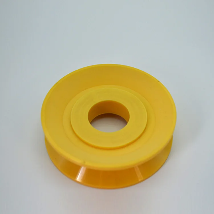 High precision yellow yttria stabilized Zirconia ceramic guide wheel ceramic parts