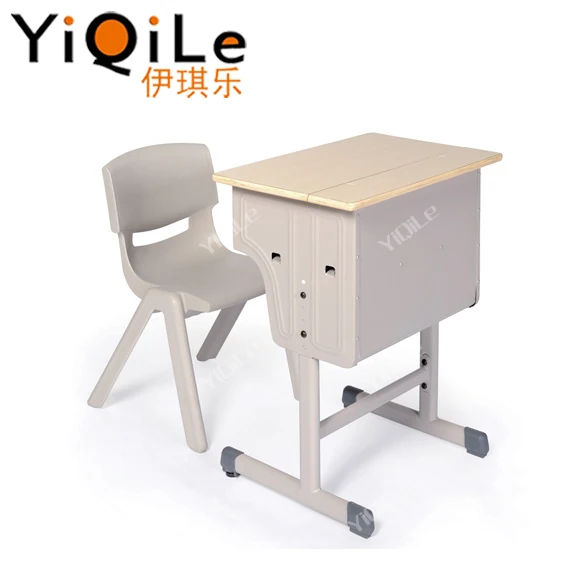 YQL double middle student class desk chair cheap study table