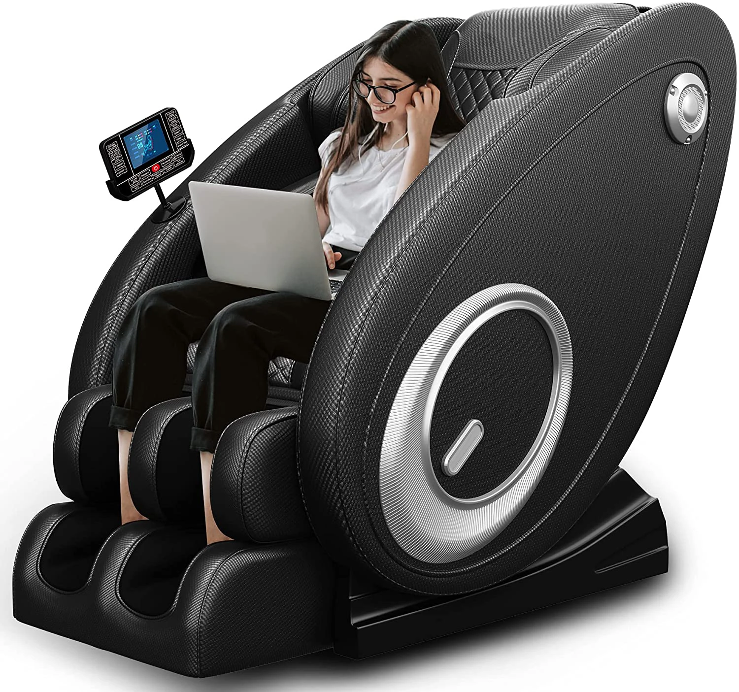 oyeal China modern design  foot SPA fixed massage full body massager straight screen high quality cheapest massage chair