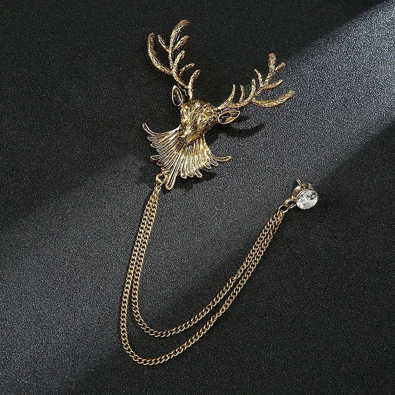 Factory directly wholesale hot sale low price designer brooches and pins pins animal lion broches pins brooches men