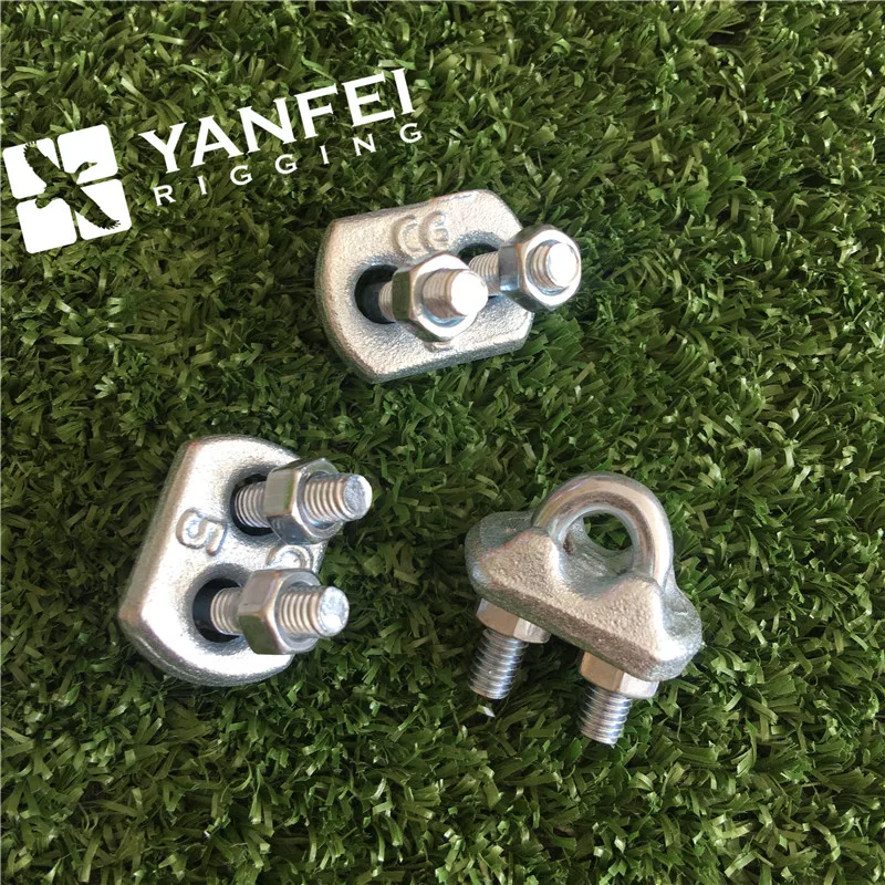 High Quality Drop Forged Italian Type Wire Rope Clips Used For Wire Rope