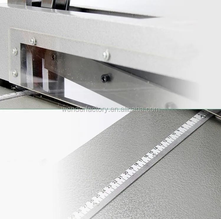 WD-322 High Quality Strength Free Cutting Machine A4 Manual Paper Cutter Machine  Steel Body Craft Paper Cutter Machine