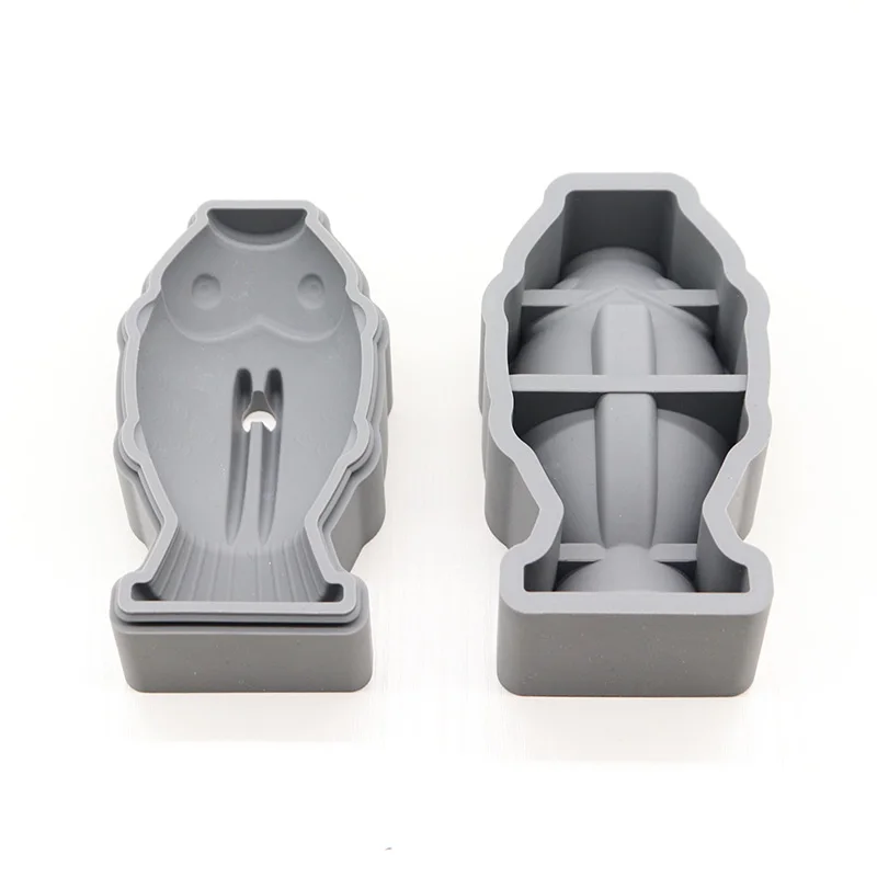 Custom Molds  3D Shaped Kitchen Ice Cream Moulds Silicone Ice Cubes Tray for whiskey