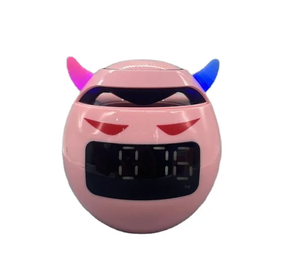 Digital Clock with wireless speaker Bluetooth 5.0 support TF card ,fast charging dual alarm clock bluetooth speakers