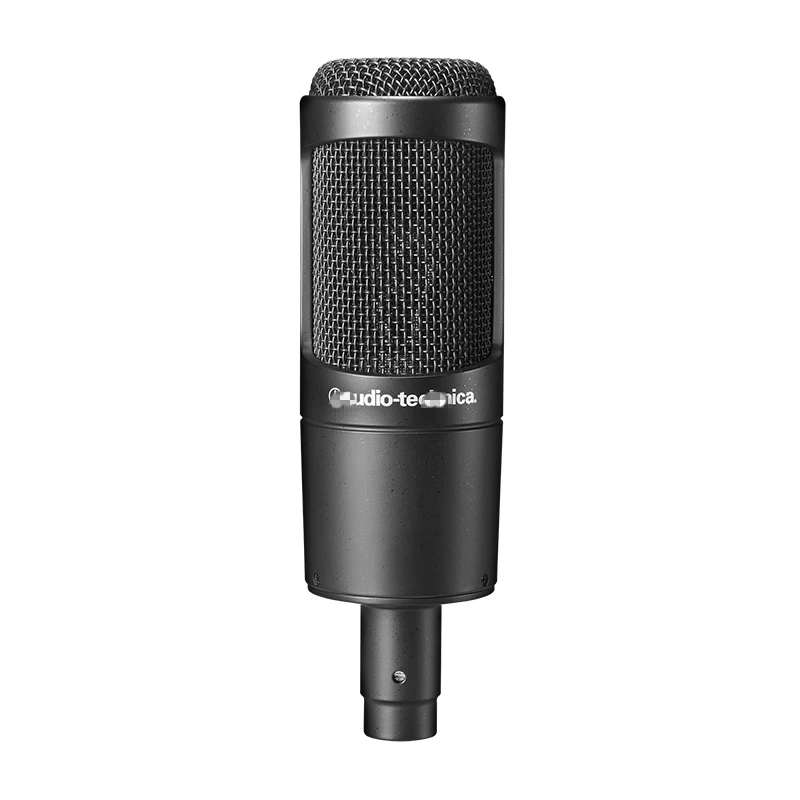 
AT2035 Professional Studio Condenser Cardioid Large-Diaphragm Portable Singing Recording Microphone 