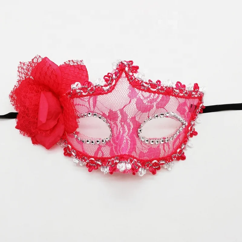 Flower Wedding Carnival Party Performance Costume hot sell christmas halloween party half face mask