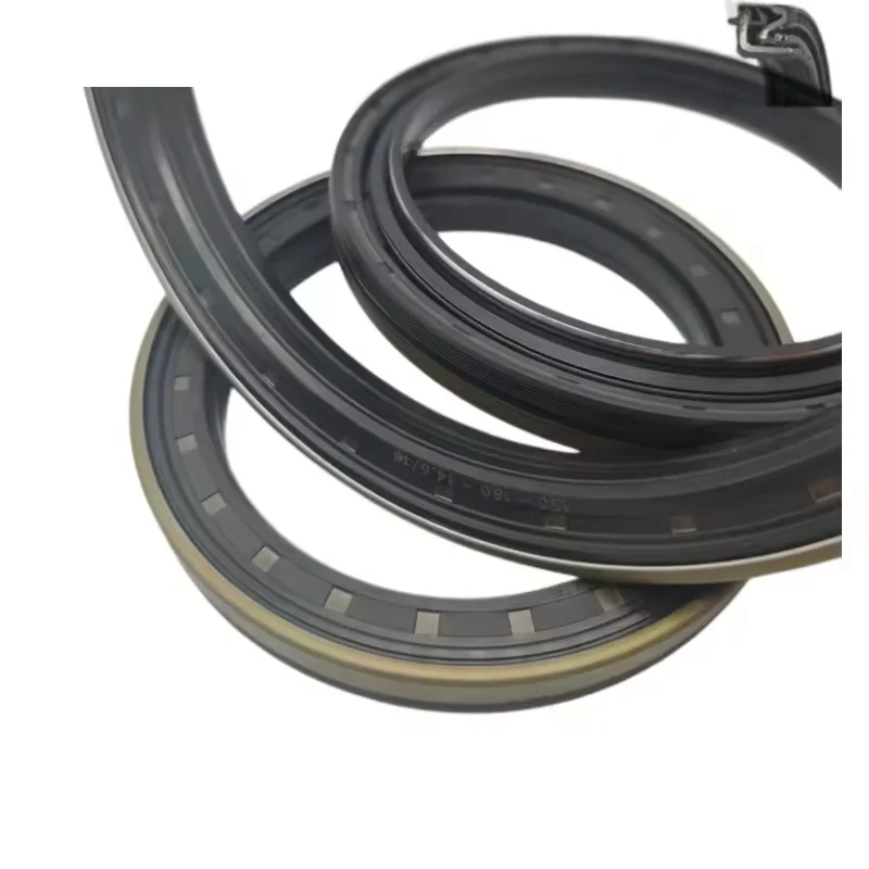 Hub box oil seal 155*190*17.5/19 truck cargo tractor trailer suitable for hub retainer oil seal OEM 12014852B suitable for DANA