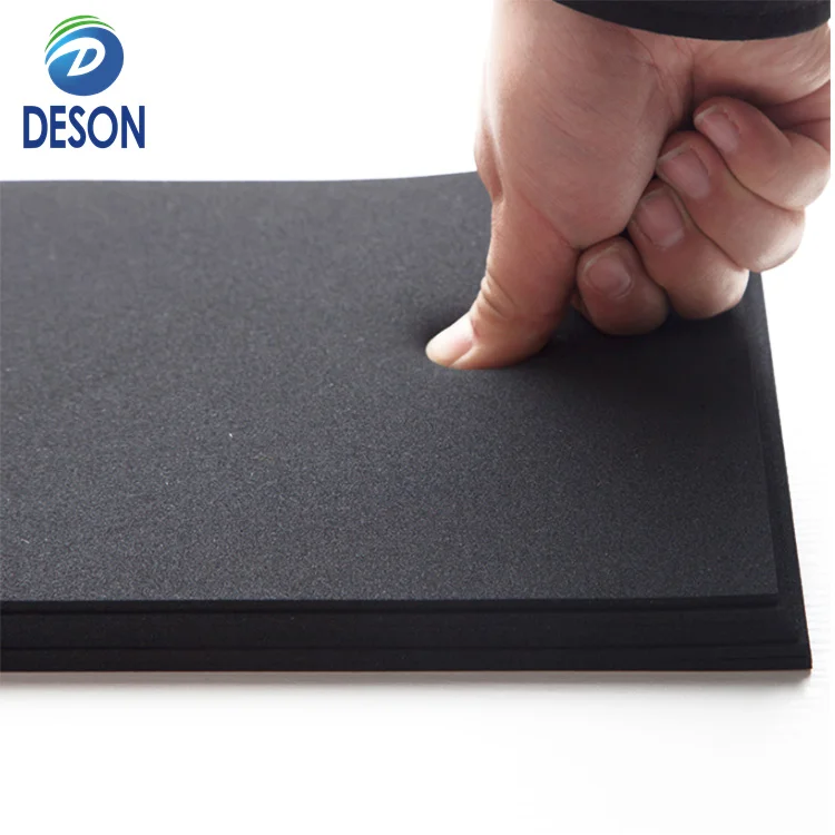 Deson epdm sponge rubber insulation foam tape High temperature and shock absorption epdm polyurethane adhesive sponge foam