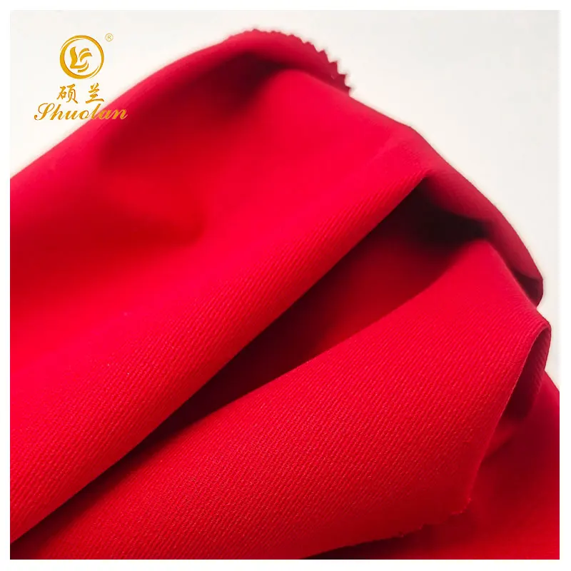 100% Cotton high quality perspiration friction anti static water repellent flame retardant breathable soil release suit fabric