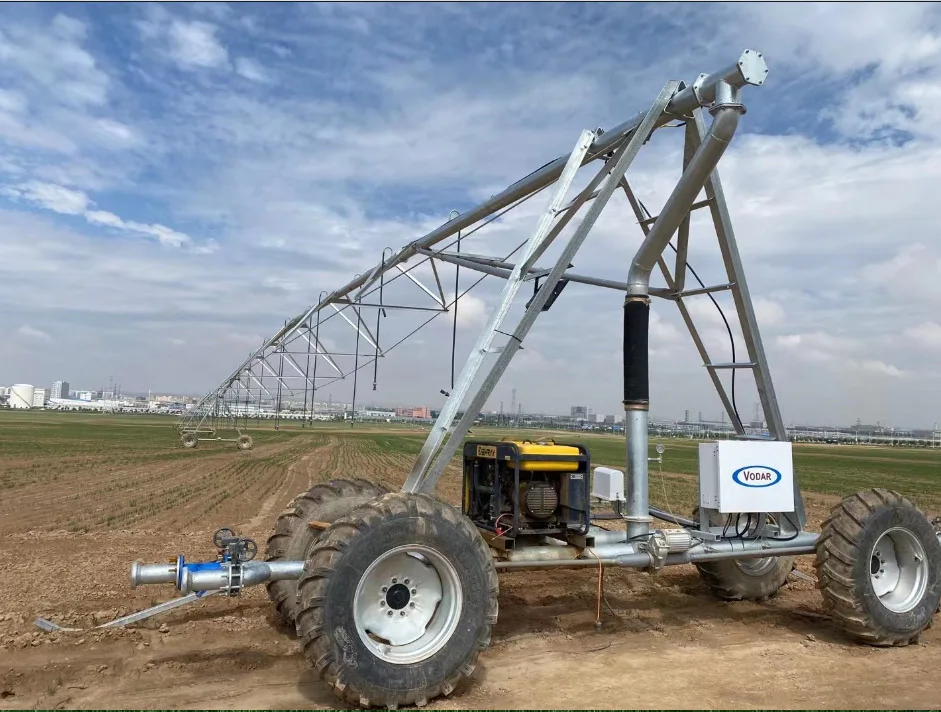 Span Length 50/56/62m Metal Center Pivot Irrigation Equipment  Agriculture Pump Engine Motor