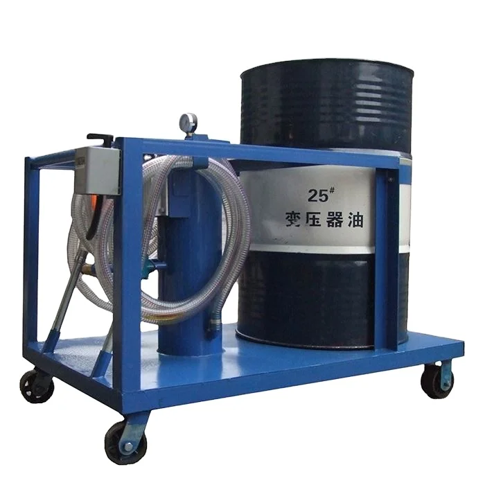 Mobile Oil Filtration Unit Cart Transformer Oil Filtering Machine Hydraulic Oil Flushing System