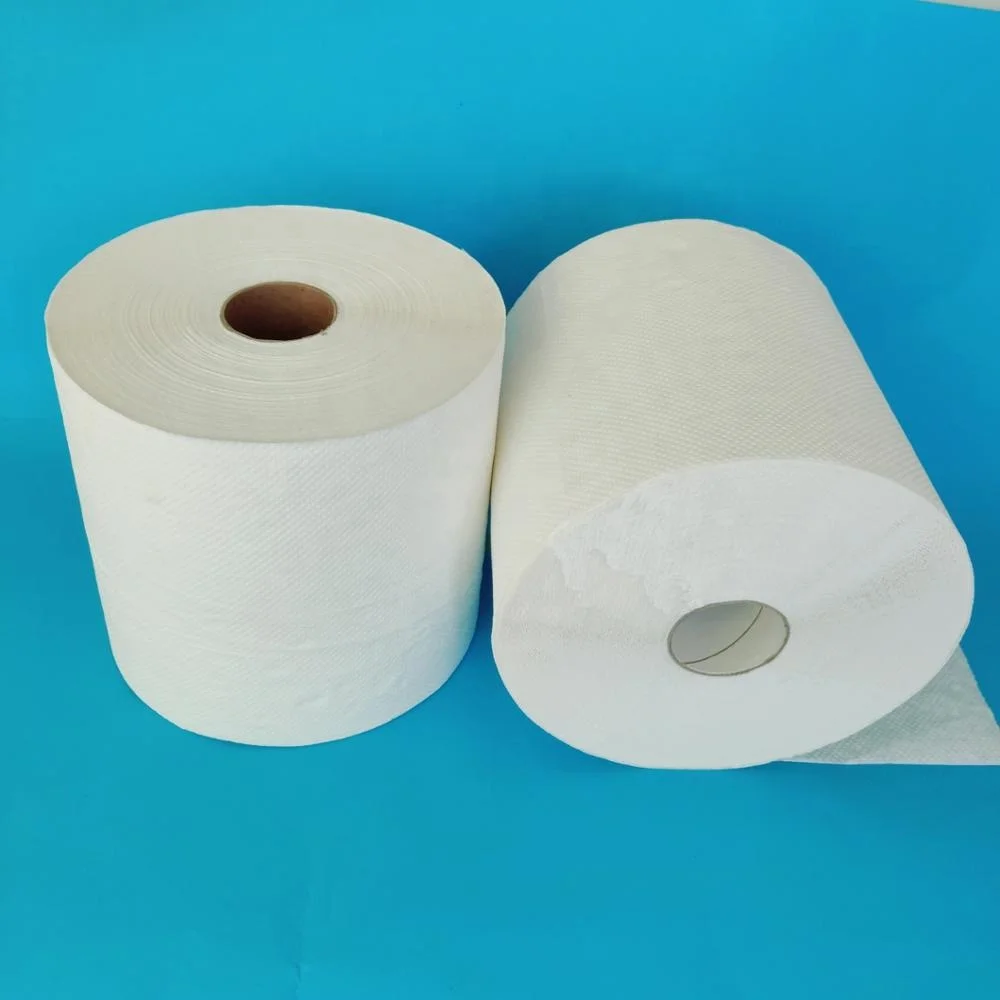 Manufacturer high quality cheap custom soft recycled virgin 1ply 2ply hand towel paper towel roll
