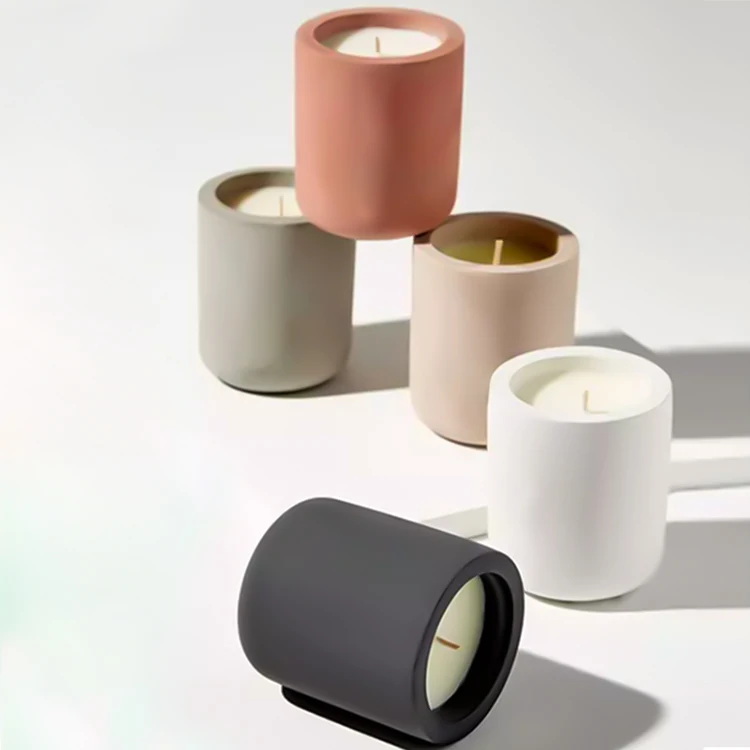 Wholesale Luxury Aromatherapy Scented Soy Wax Candles with Lid 10oz Custom Private Label Scented Candle