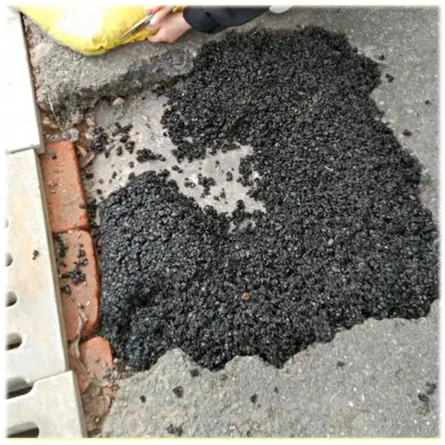 Repair Holes Cold Patch Asphalt Functional Ruts Coats Cement Concrete Edge Repair Asphalt Cold Patching