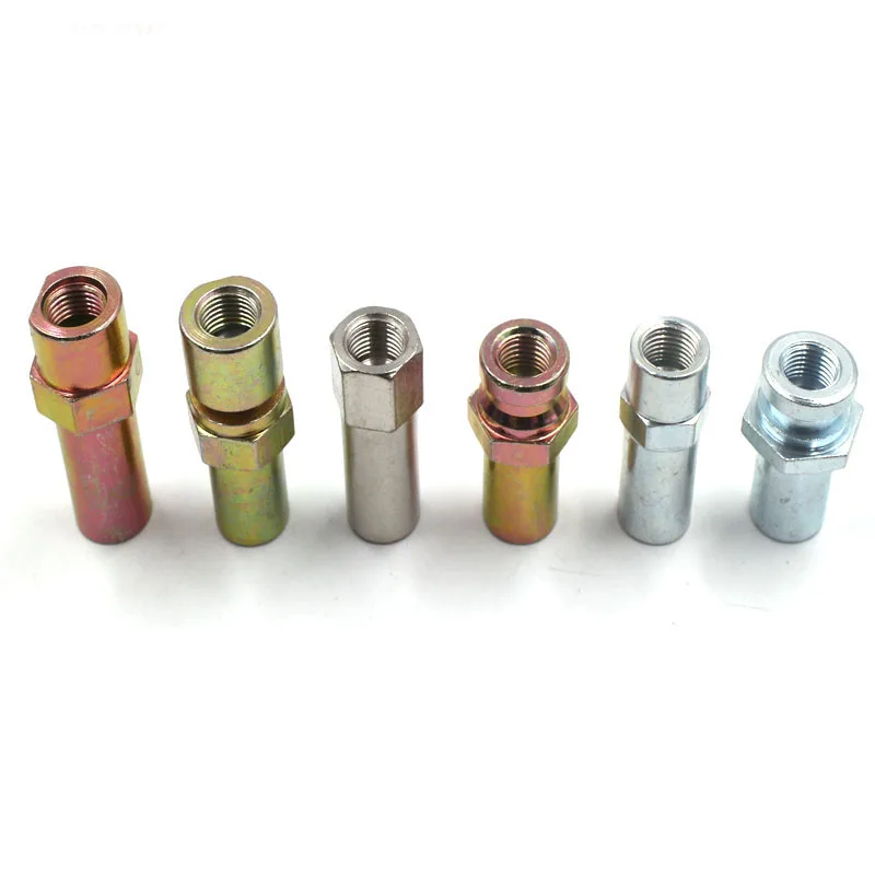 High test brass fittings air steel braided brake motorcycle hose