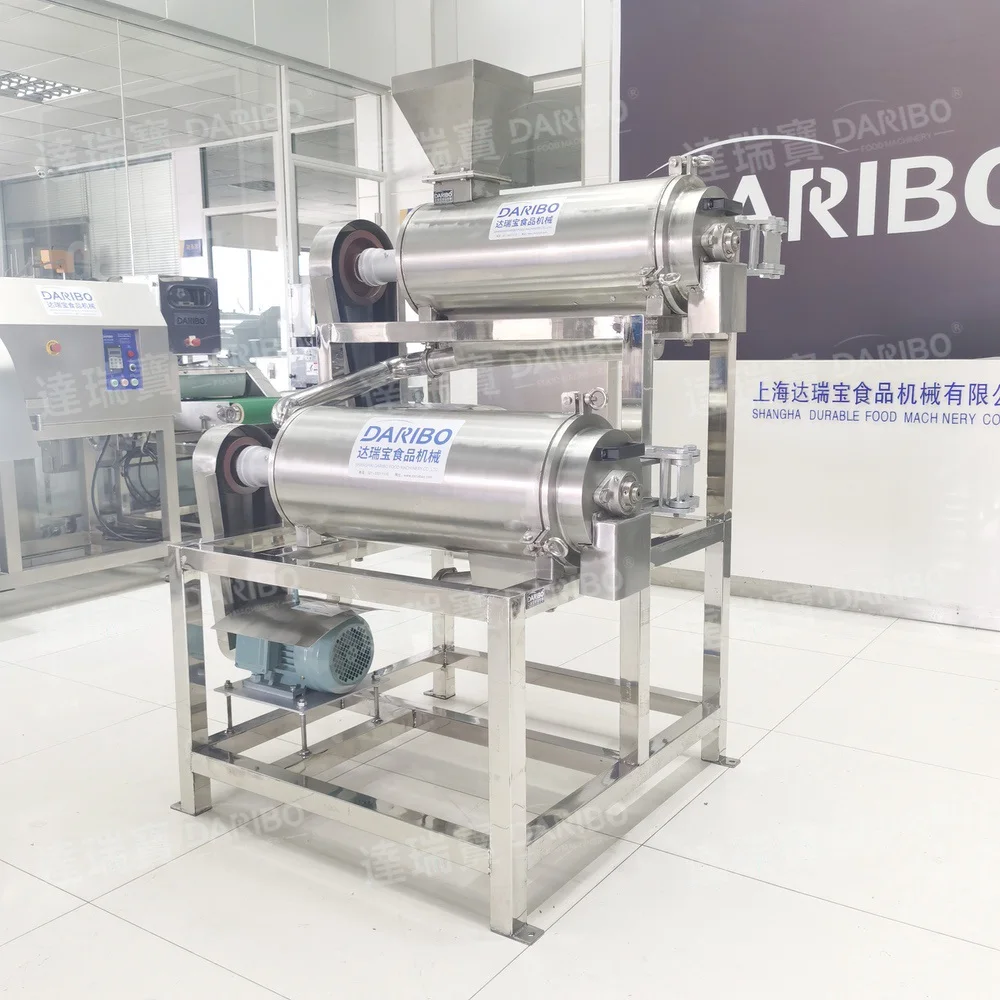 2023 DARIBO Mango Jam Juice Juicer Double Chamber Peach Juicing Equipment for Sale