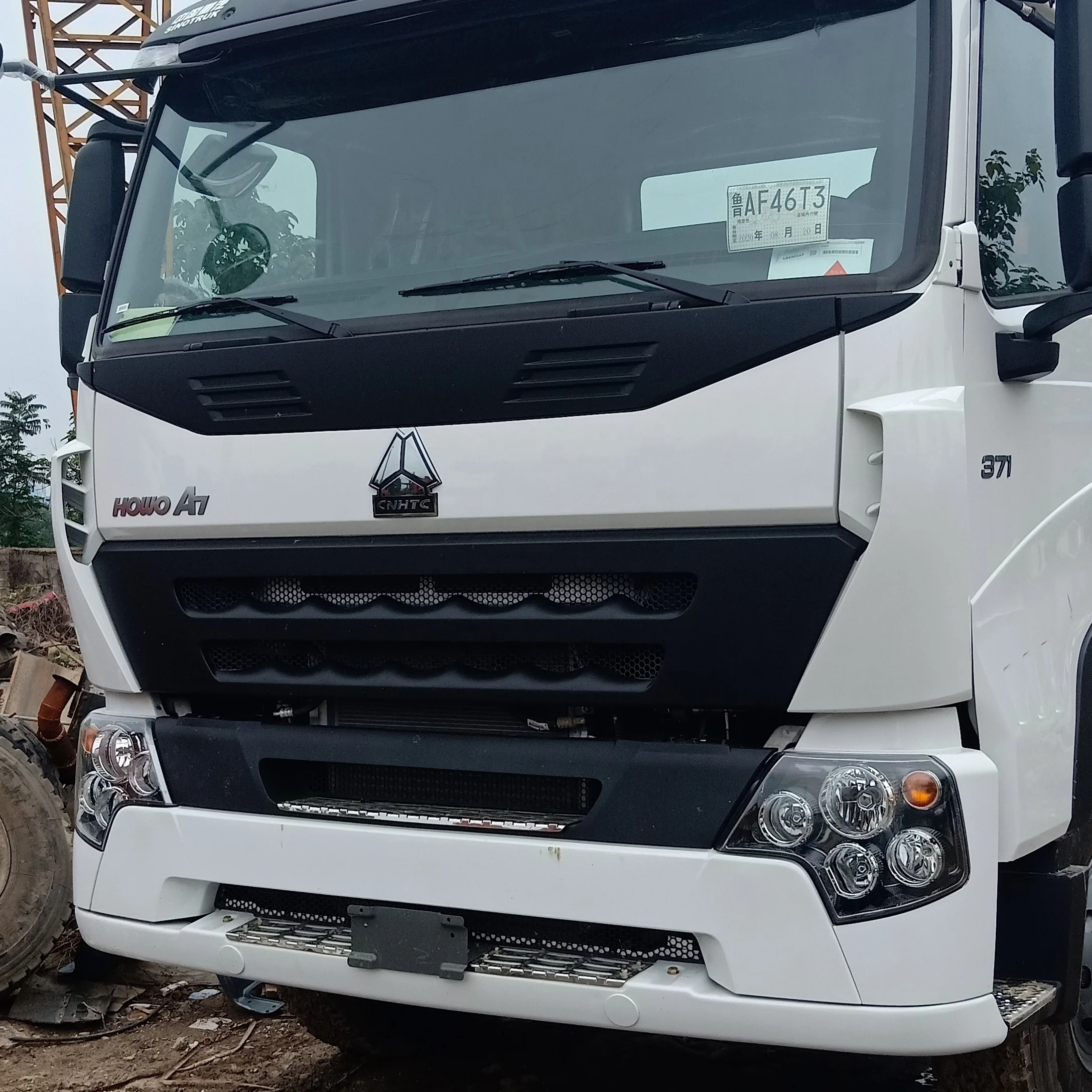 
Sino Second Hand New Tractor Truck Head Truck Sinotruck Howo A7 6x4 371HP Head Used Tractor Truck 
