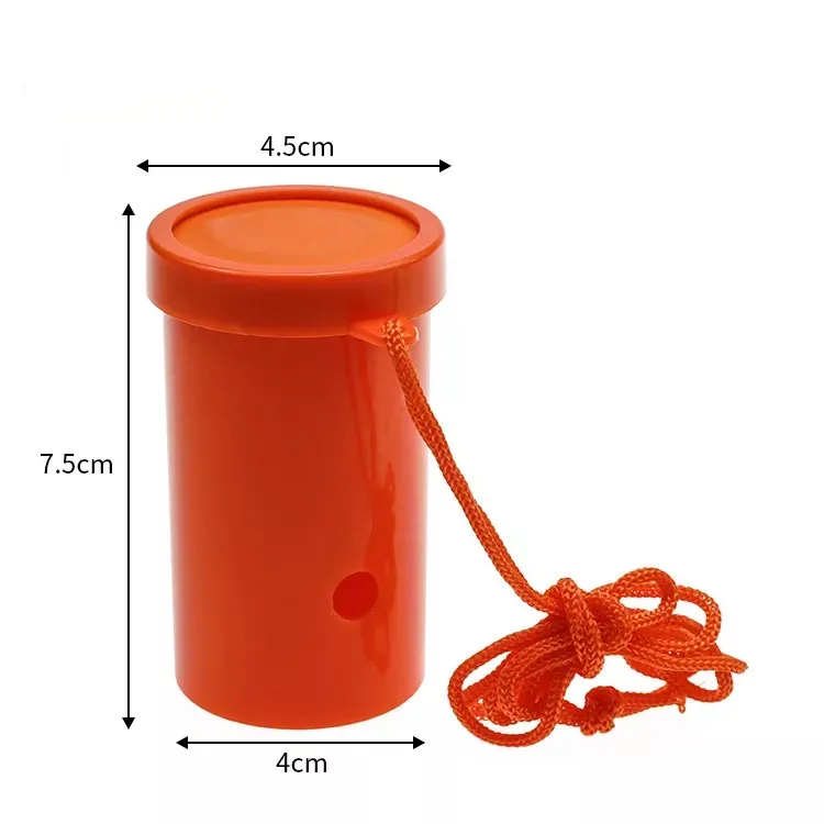 Novelty Items Promotion Plastic Blow Round Mini Air horns Whistle Rescue Sport Fans Cheering Air Horn With Whistle