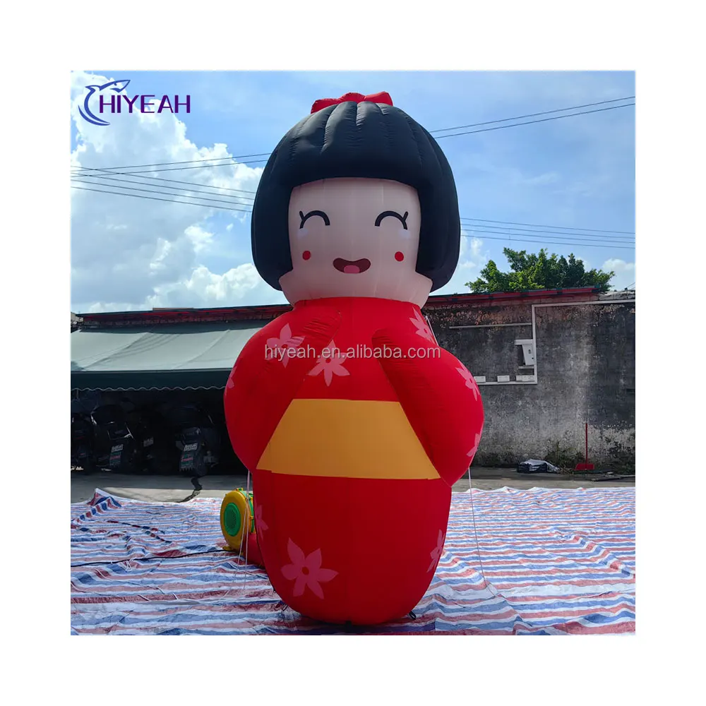 Factory Customize  Inflatable Boy Doll For Blow Up Man Woman Girl Cartoon Model Toy