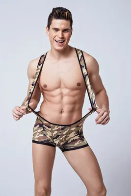  Amazon Explosive Hot Style Mens Sexy Underwear Trendy Camouflage
