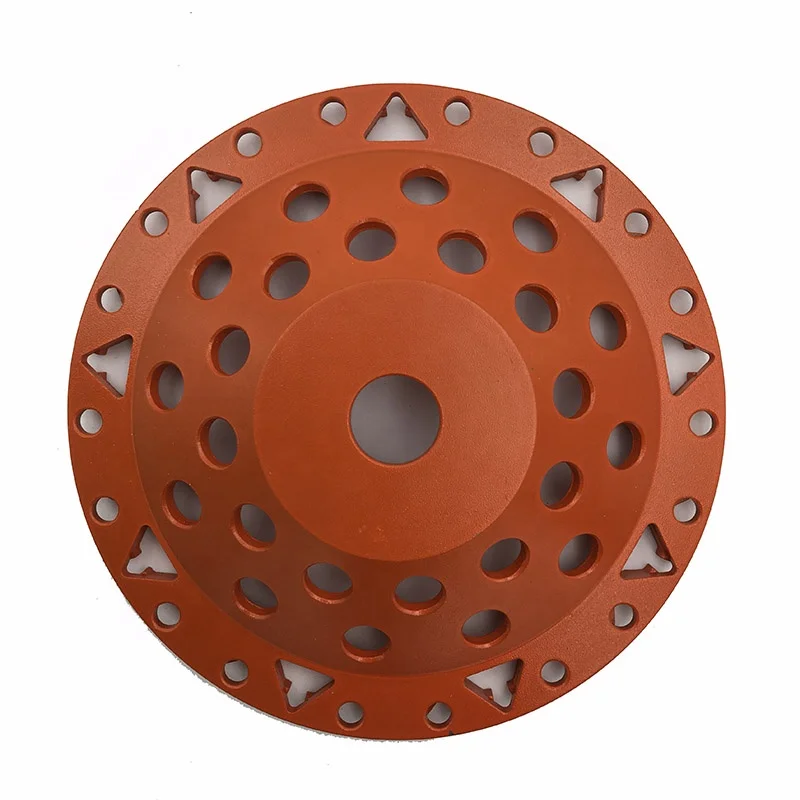7inch Concrte Floor Diamond  V Shape Grinding Cup Wheel