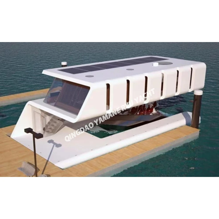 House Boat Floatnest Pontoon House Boat House Boat Luxury Aluminum With Engine