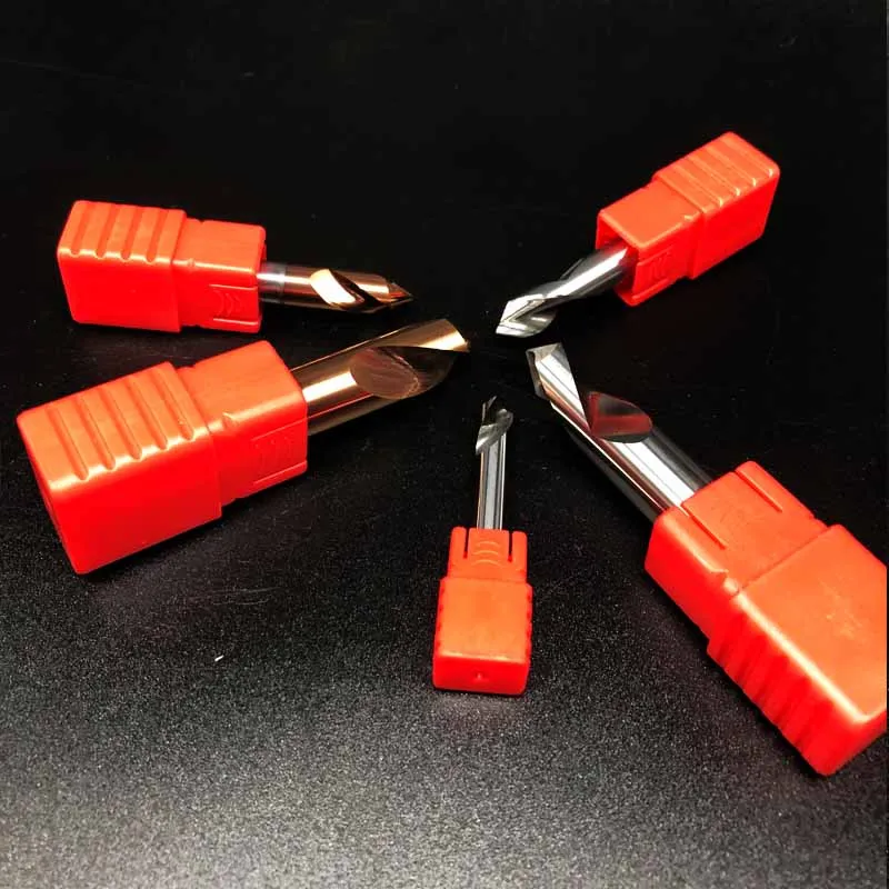 Steel Centering Spotting Drill Carbide Spot Drill With Tisin Coating For Steel